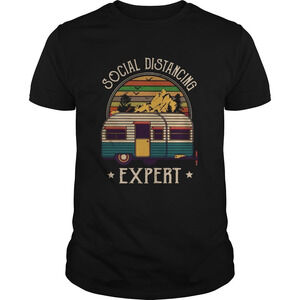 Camping Social Distancing ExpertShirt